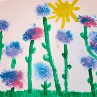 Instagram post from kindermalraum. This post is in position 2.